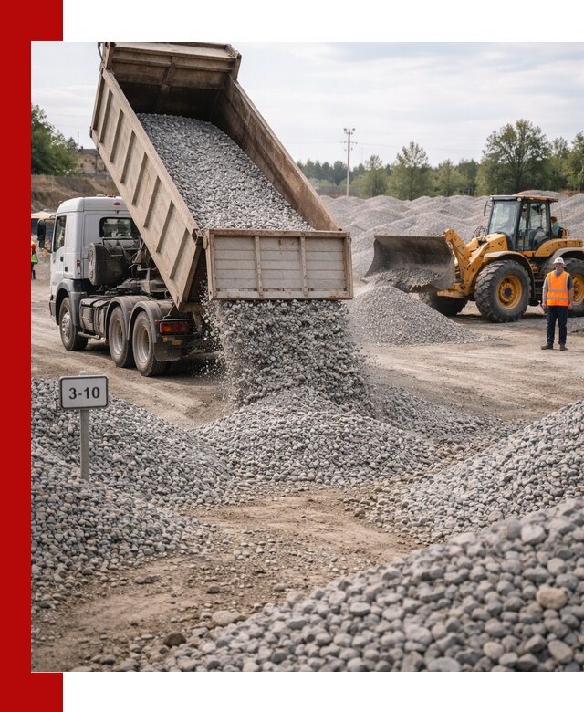 Гранитный щебень фракции 3–10: доставка и продажа в Печоре