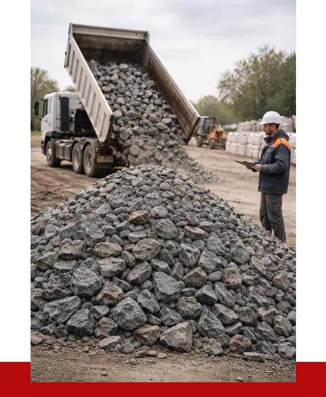 Гранитный щебень фракция 100-200 в Печоре от 4276 р. ПРОНЕРУДПчр