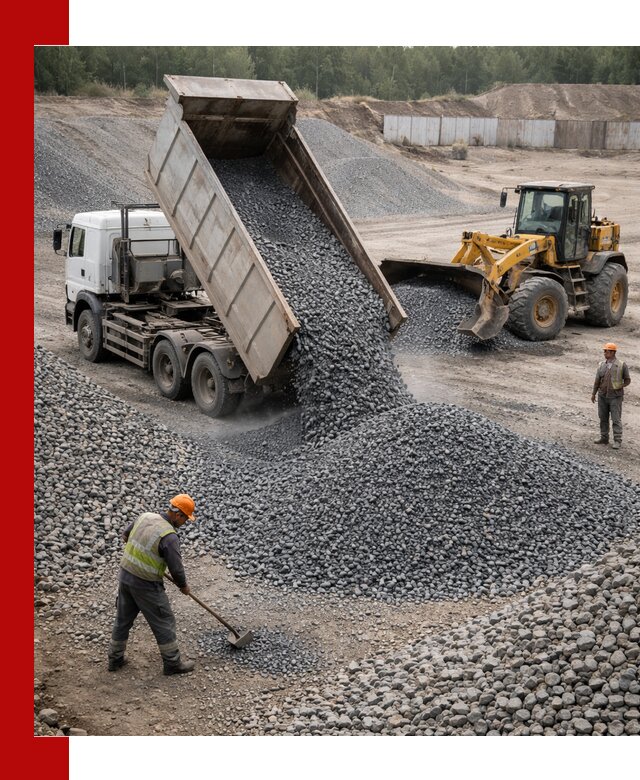 Щебень габбро-диабаз фр. 5-20 с доставкой в Печоре