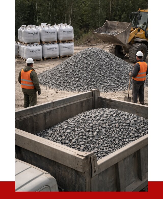 Щебень габбро диабаз 20-40 в Печоре от 3462 руб. | ПРОНЕРУДПчр