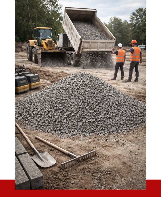 Гравийный щебень купить в Печоре от 2240 р. ПРОНЕРУДПчр