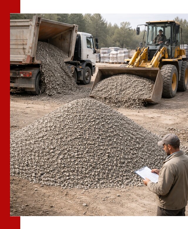 Гравийный щебень фракция 5–10 с доставкой в Печоре