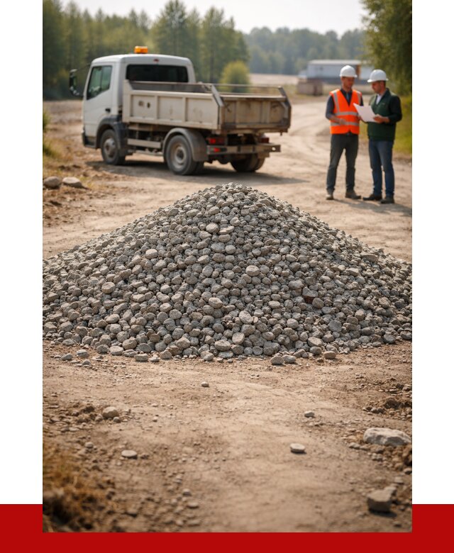 Гравийный щебень фракция 20-40 в Печоре от 1222 р. | ПРОНЕРУДПчр