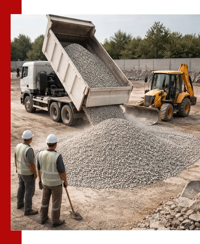 Купить известняковый щебень фракции 5–10 мм с доставкой в Печоре