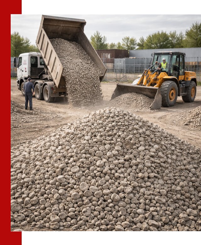 Доломитовый щебень фракции 20–41 с доставкой в Печоре