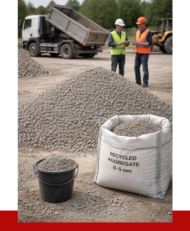 Вторичный щебень фракция 0-5 в Печоре от 1629 р. ПРОНЕРУДПчр