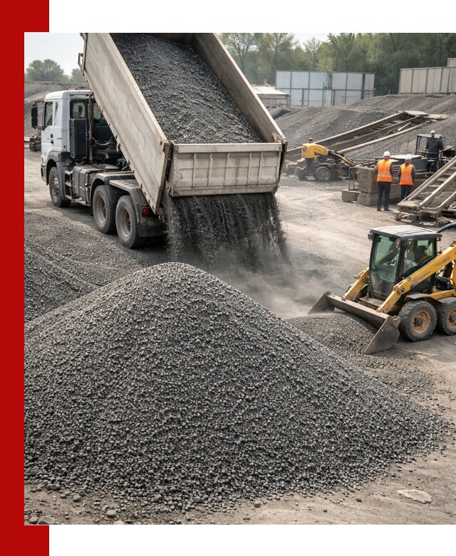 Вторичный щебень фракция 0–5 с доставкой в Печоре