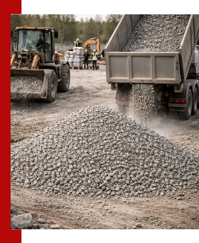 Вторичный щебень фракции 5-20 в Печоре — доставка и продажа крупнотоннажно