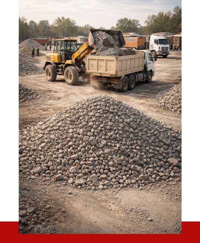 Вторичный щебень фракция 40-70 в Печоре от 1772 р, ПРОНЕРУДПчр