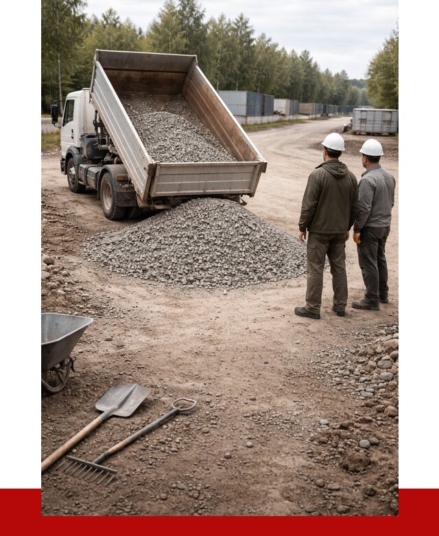 Бетонный щебень фракция 5-20 в Печоре от 3258 р., ПРОНЕРУДПчр