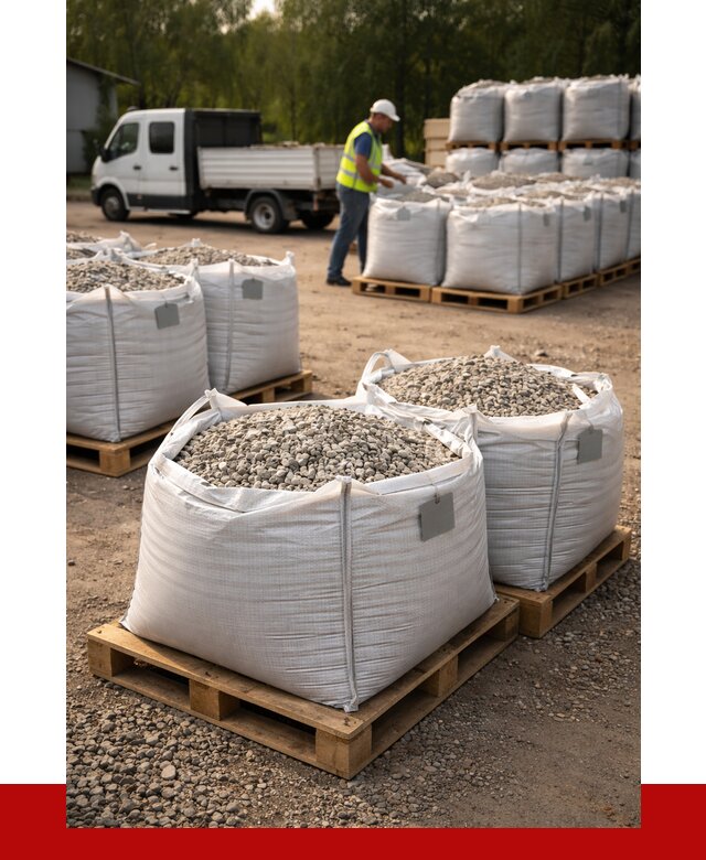 Щебень в мешках с доставкой в Печоре от 4276 р. | ПРОНЕРУДПчр