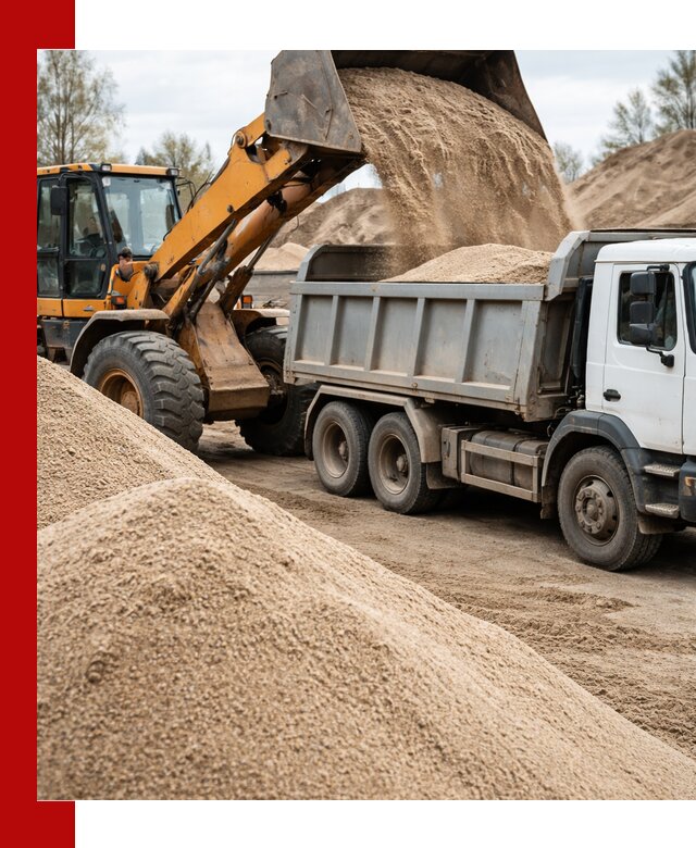 Доставка сеяного песка в Печоре оптом и в розницу