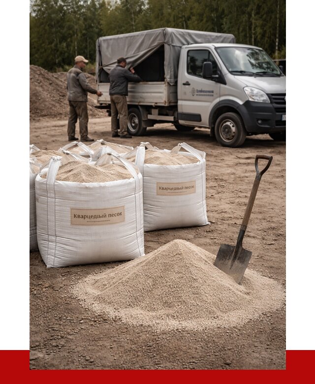 Кварцевый песок для пескоструя в Печоре от 4582 р. | ПРОНЕРУДПчр