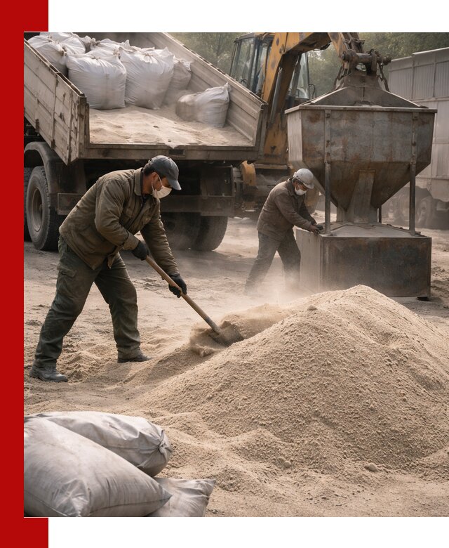 Кварцевый песок для пескоструя в Печоре — доставка и качество