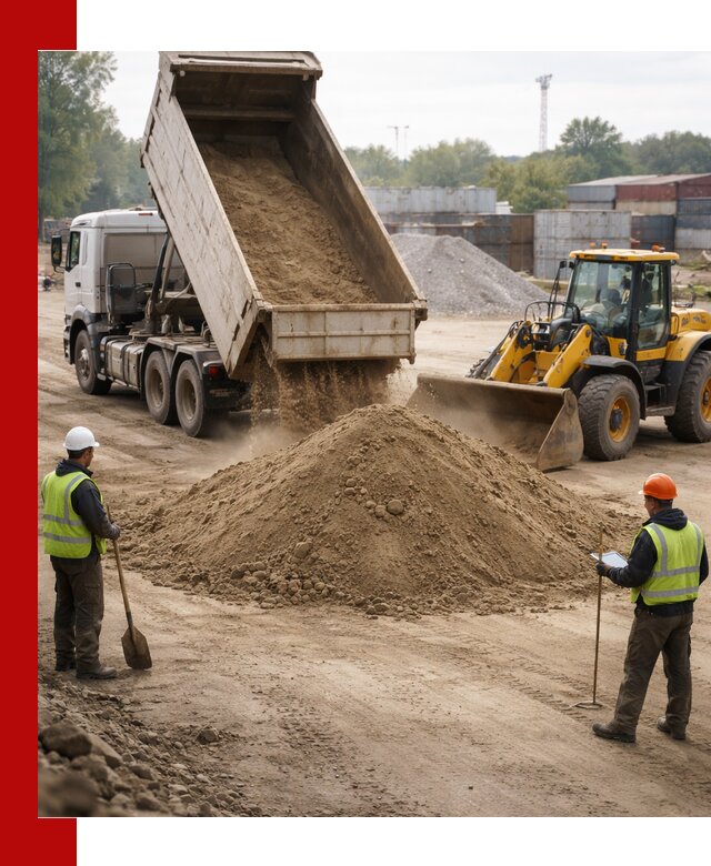 Доставка и продажа пескогрунта оптом и в розницу в Печоре