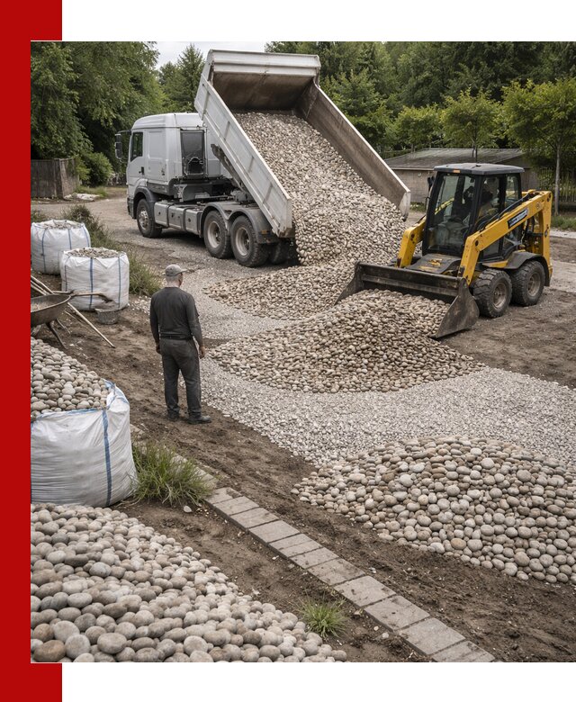 Доставка морской гальки оптом и в розницу в Печоре