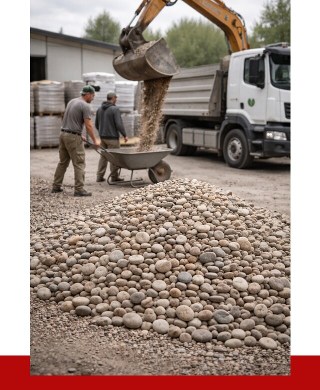 Галька декоративная в Печоре от 3258 р. за куб | ПРОНЕРУДПчр