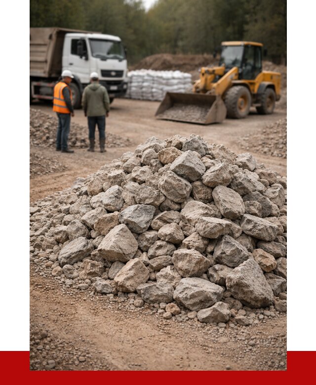Купить бутовый камень с доставкой в Печоре от 2342 р. | ПРОНЕРУДПчр