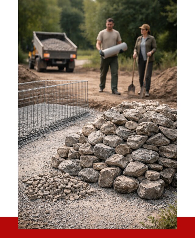 Камень для габионов фракция 100-200 в Печоре от 4887 р. | ПРОНЕРУДПчр