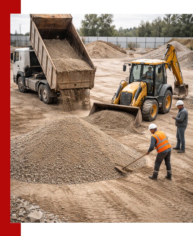 Поставка и доставка ПГС С4 в мешках и самосвалах в Печоре