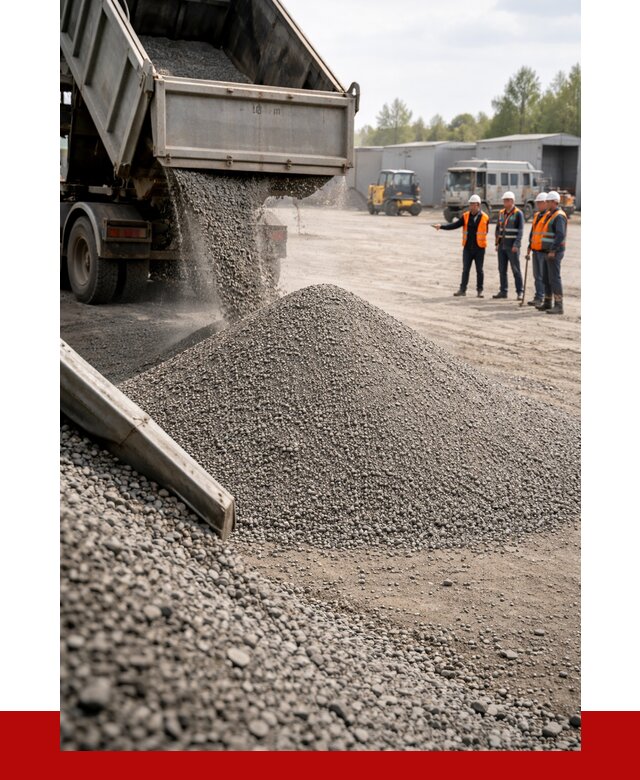 Гравийный отсев 0-5 в Печоре от 1222 р. с доставкой | ПРОНЕРУДПчр