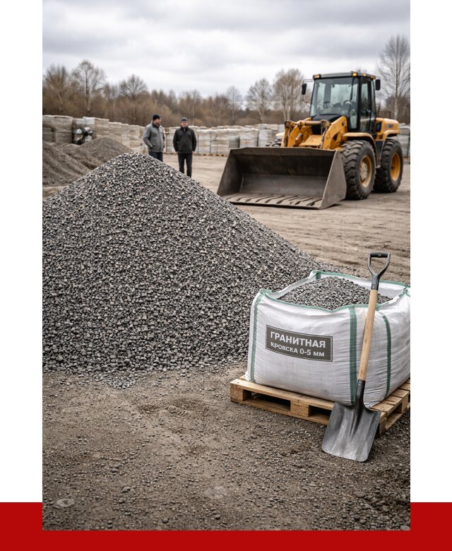 Купить гранитную крошку в Печоре от 4887 р. с доставкой | ПРОНЕРУДПчр