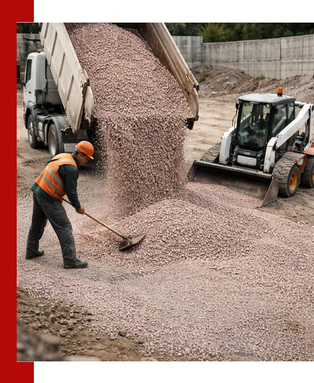 Крошка розовый гранит с доставкой в Печоре от производителя