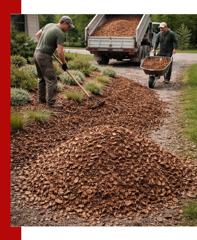 Крошка для мульчирования с доставкой в Печоре