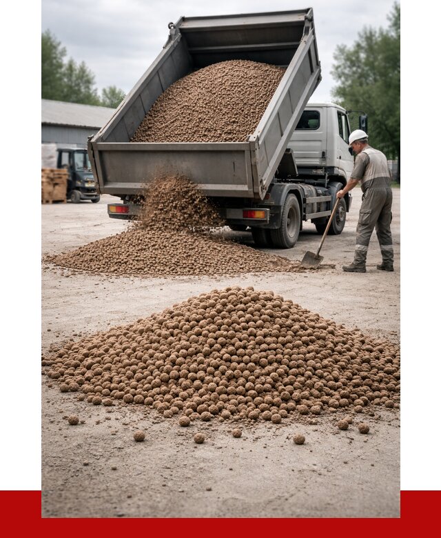 Керамзит с доставкой в Печоре от 4276 р. за м3 | ПРОНЕРУДПчр