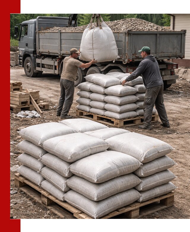 Керамзит в мешках с доставкой в Печоре от компании-поставщика