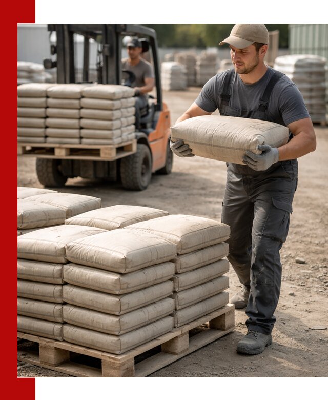 Доставка цемента в мешках оптом и в розницу в Печоре