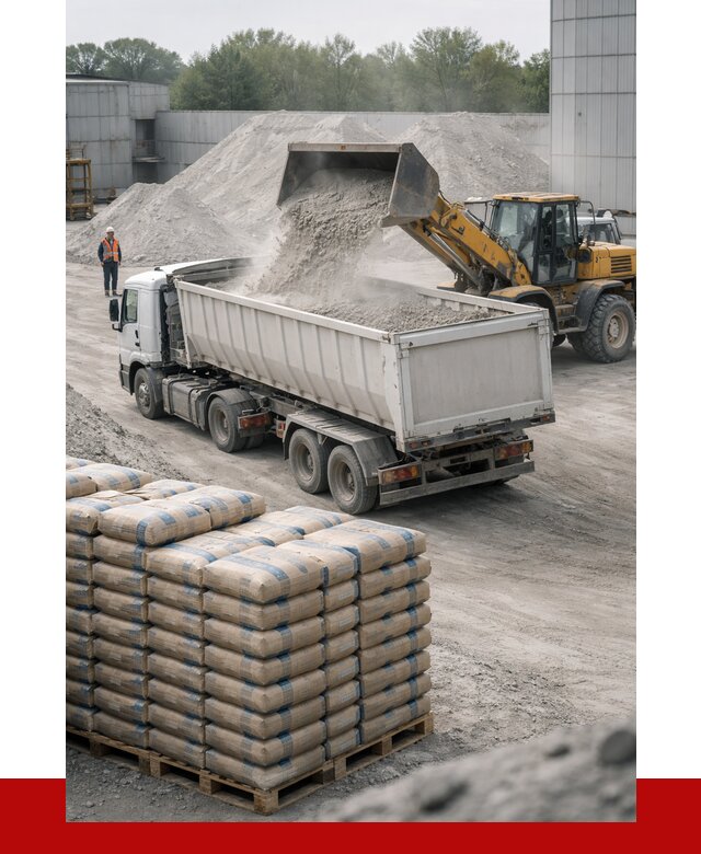 Купить цемент навалом в Печоре от 5600 р. с доставкой | ПРОНЕРУДПчр