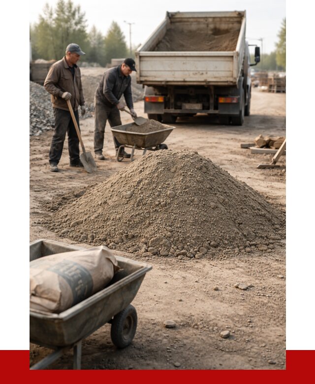 Цементно-песчаная смесь М150 в Печоре от 4786 р. | ПРОНЕРУДПчр