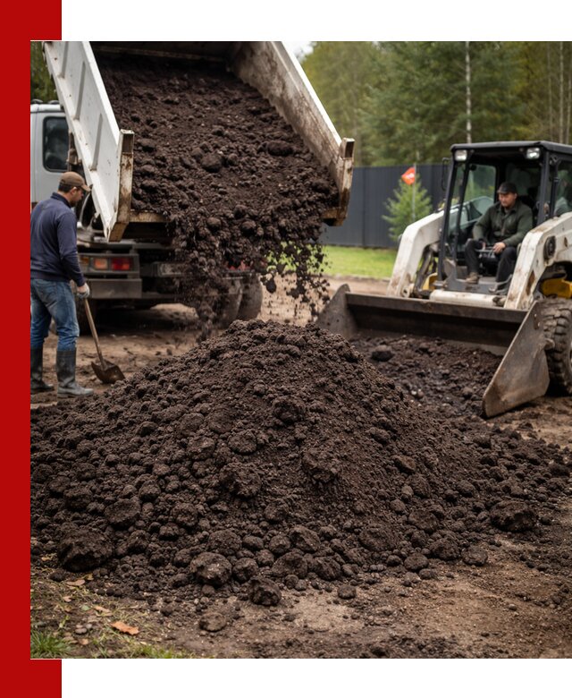 Плодородный грунт с доставкой в Печоре для садов и огородов