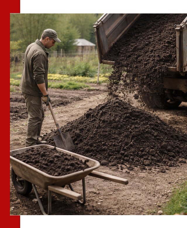 Доставка качественной земли для огорода в Печоре