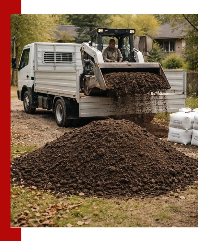 Доставка садовой земли в больших объёмах в Печоре