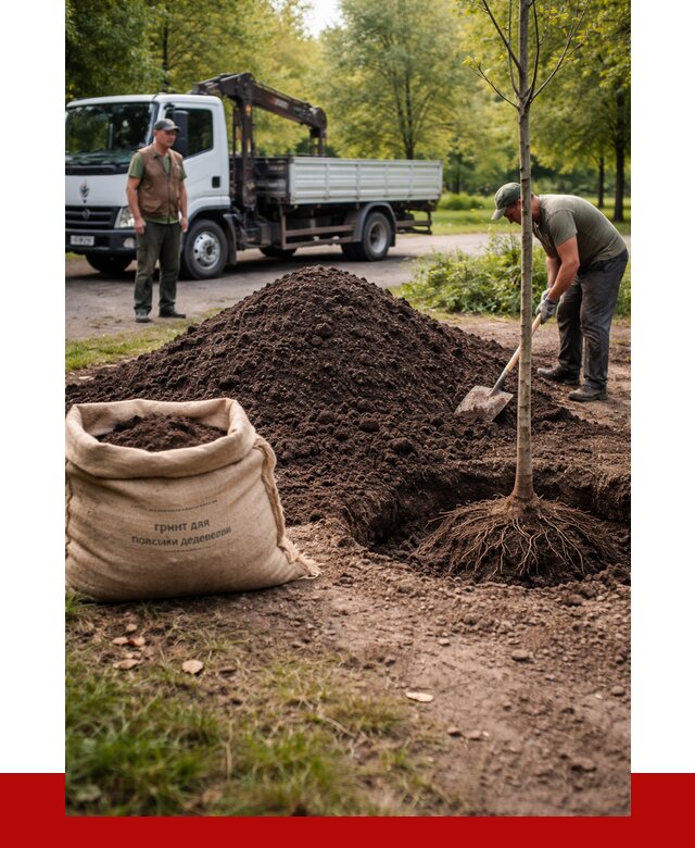 Грунт для посадки деревьев в Печоре от 1222 р. | ПРОНЕРУДПчр