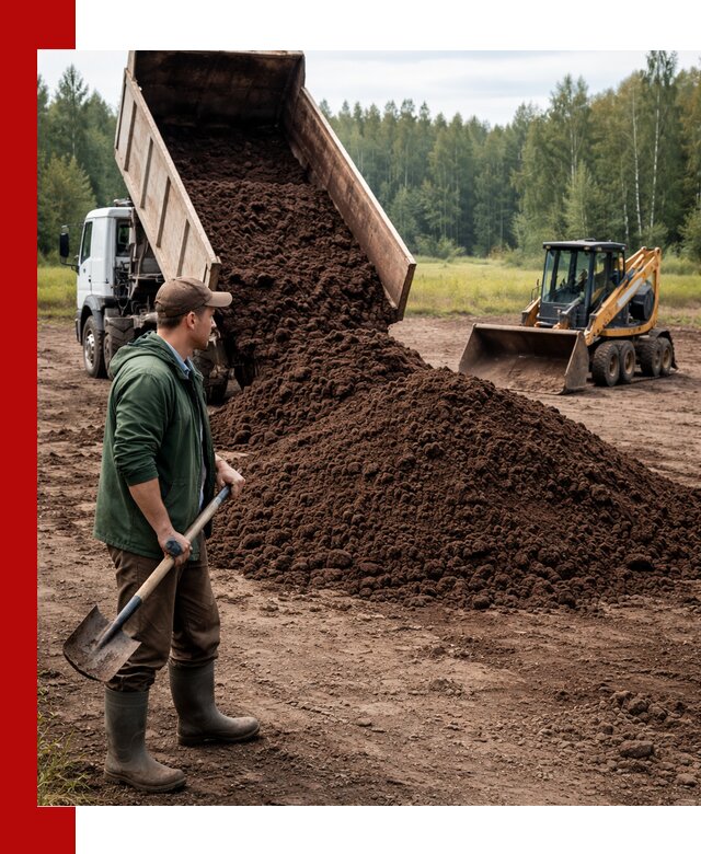 Купить верховой торф с доставкой в Печоре для садоводства и растений