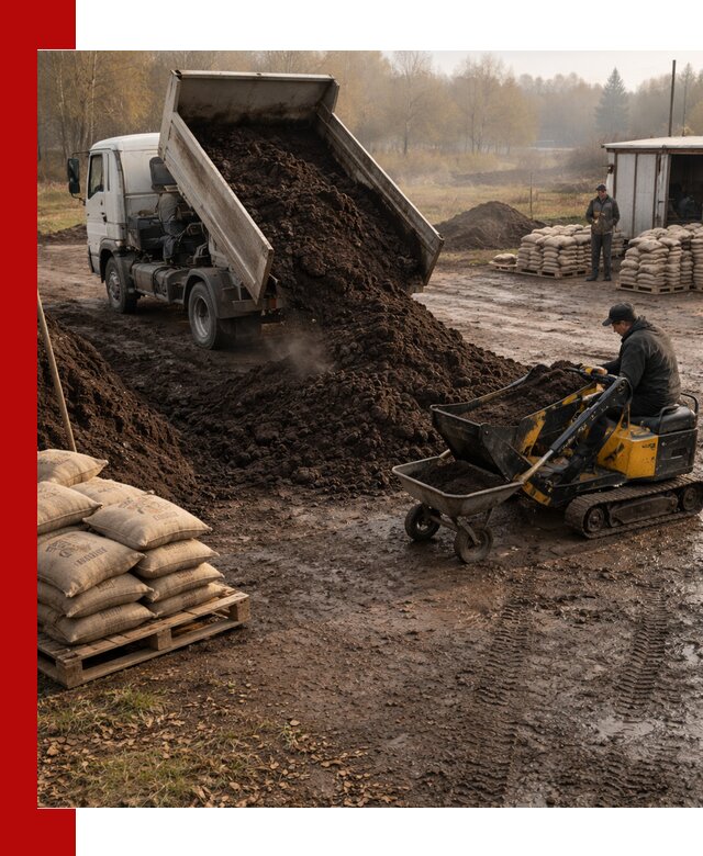 Кислый торф в доставке по выгодным ценам в Печоре