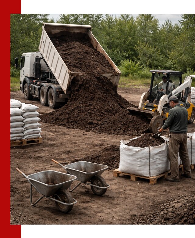 Доставка и продажа торфогрунта в Печоре оптом и в розницу