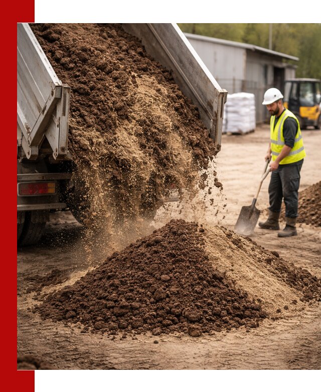 Доставка торфо-песчаной смеси в Печоре для строительства и озеленения