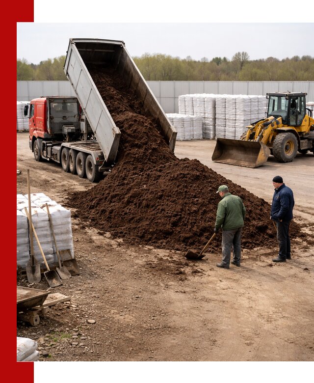 Доставка торфяных смесей оптом и в розницу в Печоре