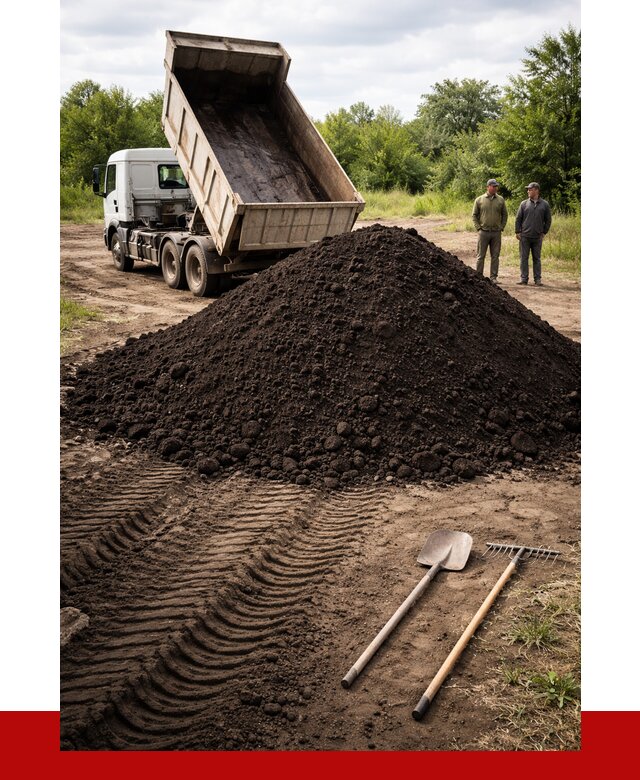 Купить чернозем навалом в Печоре от 1222 р. за куб | ПРОНЕРУДПчр