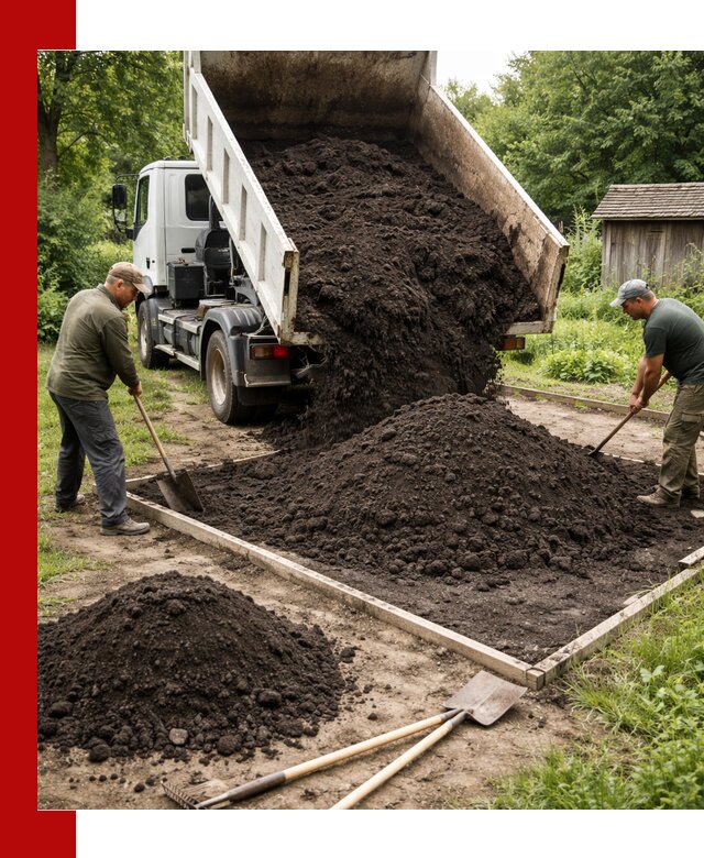 Купить чистый чернозем для огорода с доставкой в Печоре