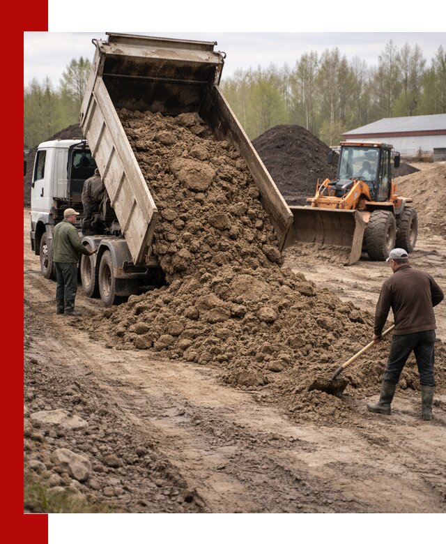 Доставка глин и суглинков в Печоре оптом и вкрай