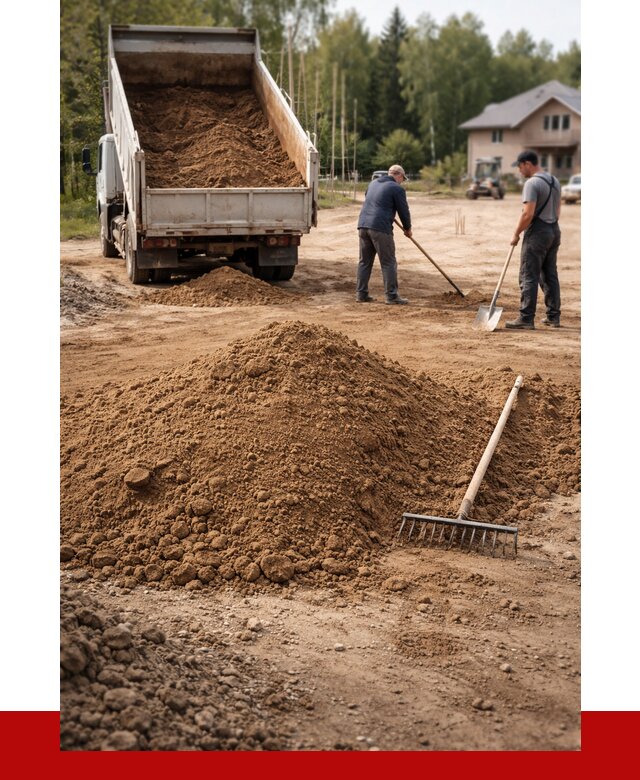 Суглинок для планировки в Печоре с доставкой от 4276 р. | ПРОНЕРУДПчр