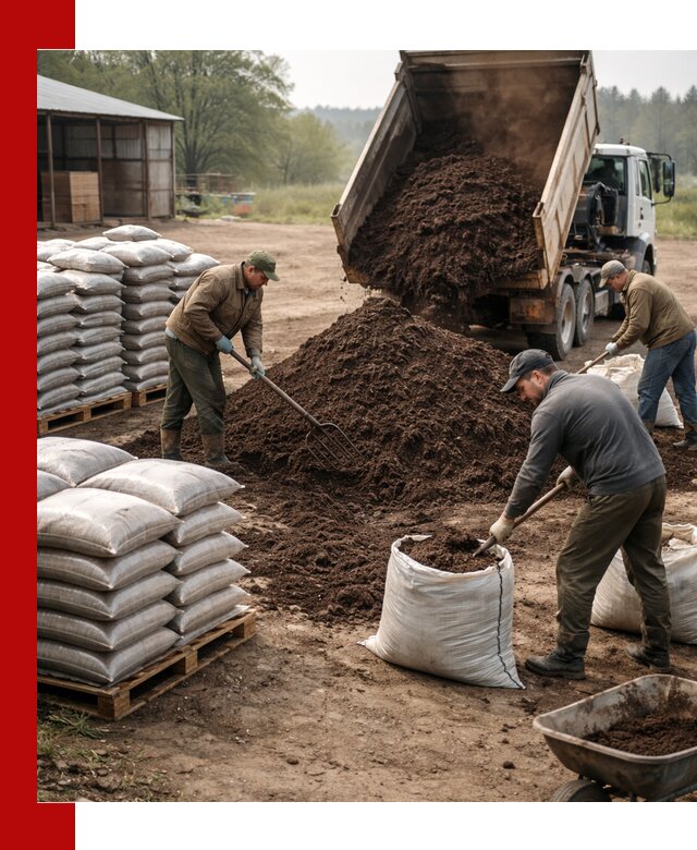 Доставка компоста оптом и в розницу в Печоре