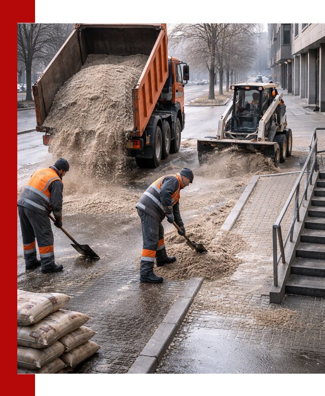 Поставка противогололедных материалов в Печоре