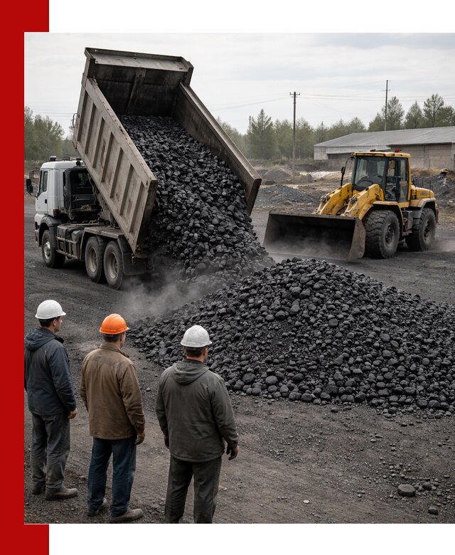 Доставка угля антрацита в Печоре с самосвалами и погрузкой