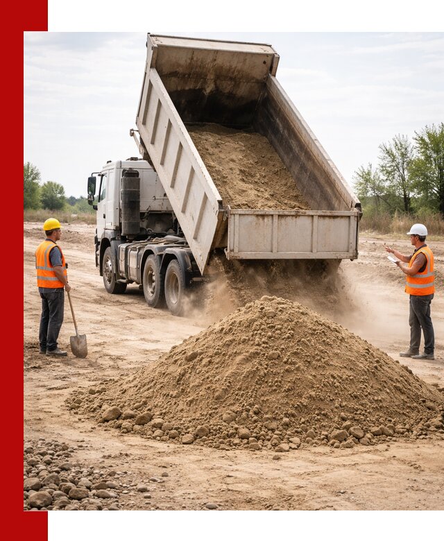 Доставка самосвалом 15 кубов в Печоре за город и по городу